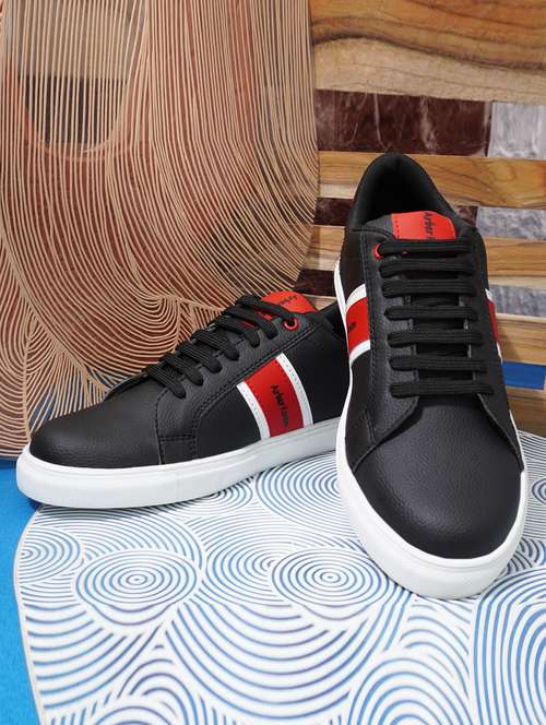 men black lace up sneaker - 21511001 - Standard Image - 0
