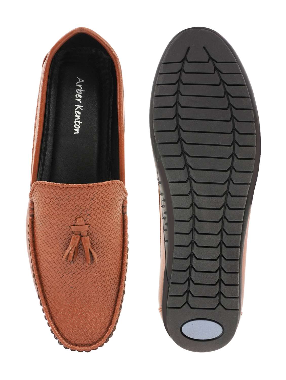 men slip on tassle detailing loafers - 21511011 - Standard Image - 4