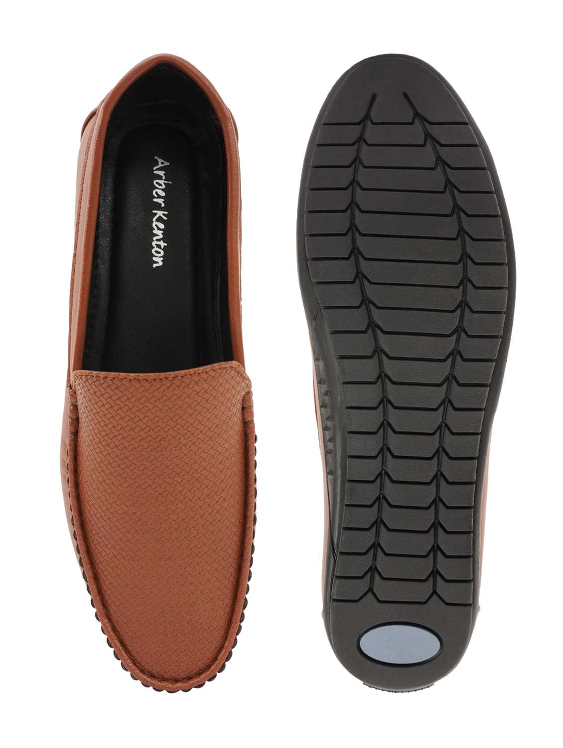 men tan slip on loafer - 21511013 - Standard Image - 4