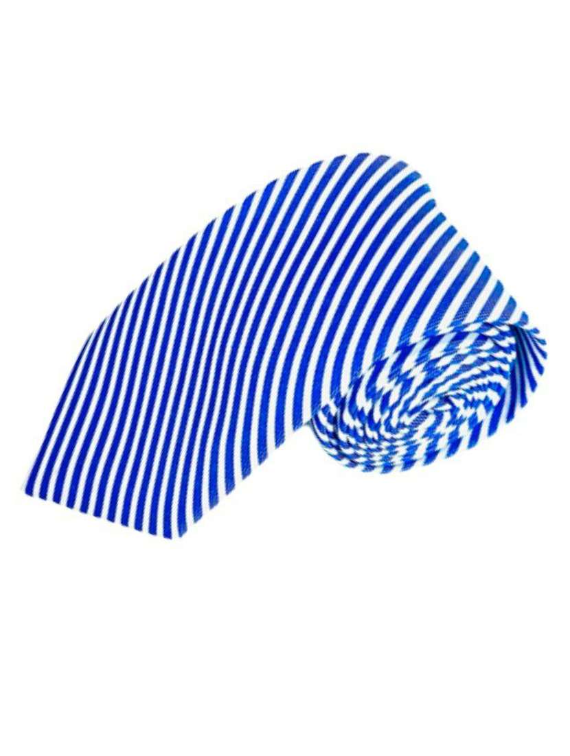 men blue stripes tie