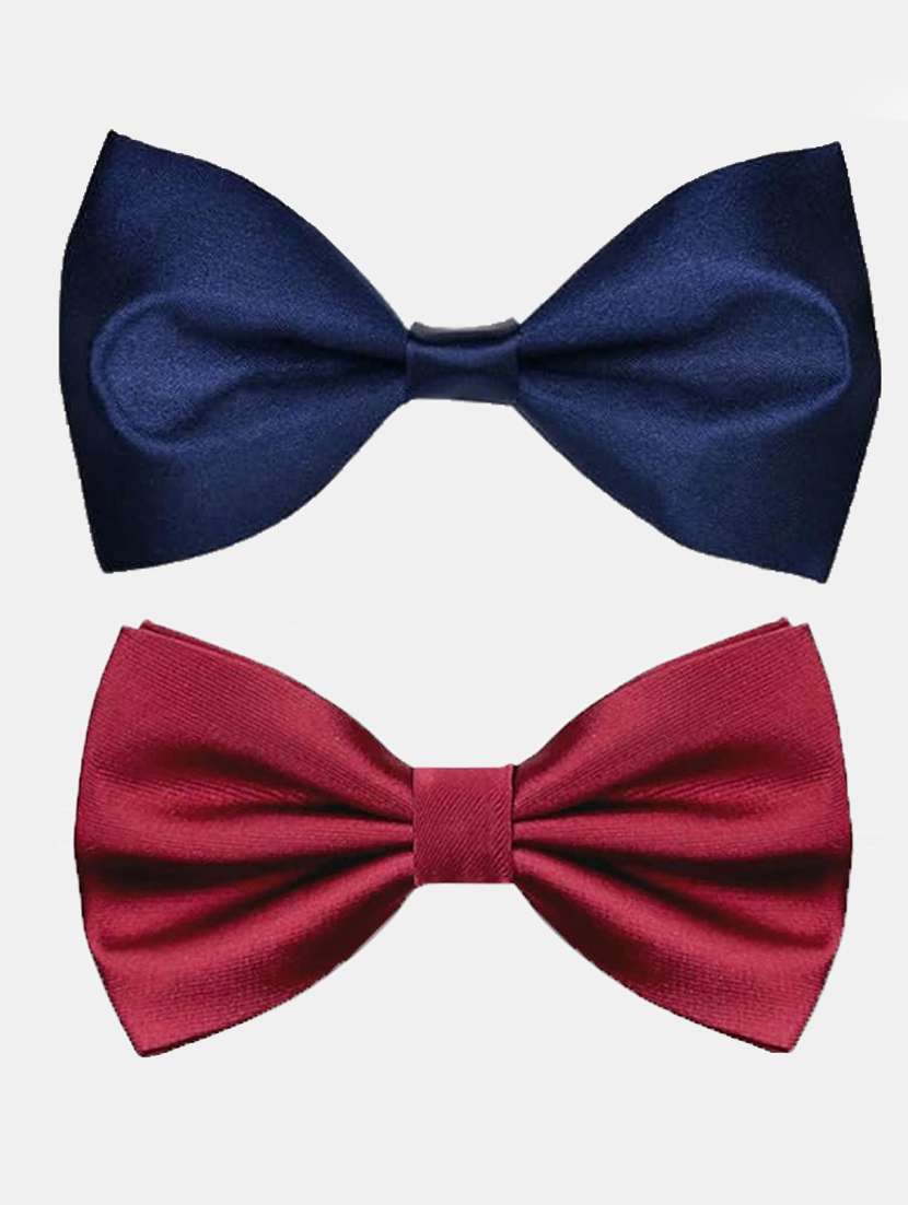 men solid set of 2 tie