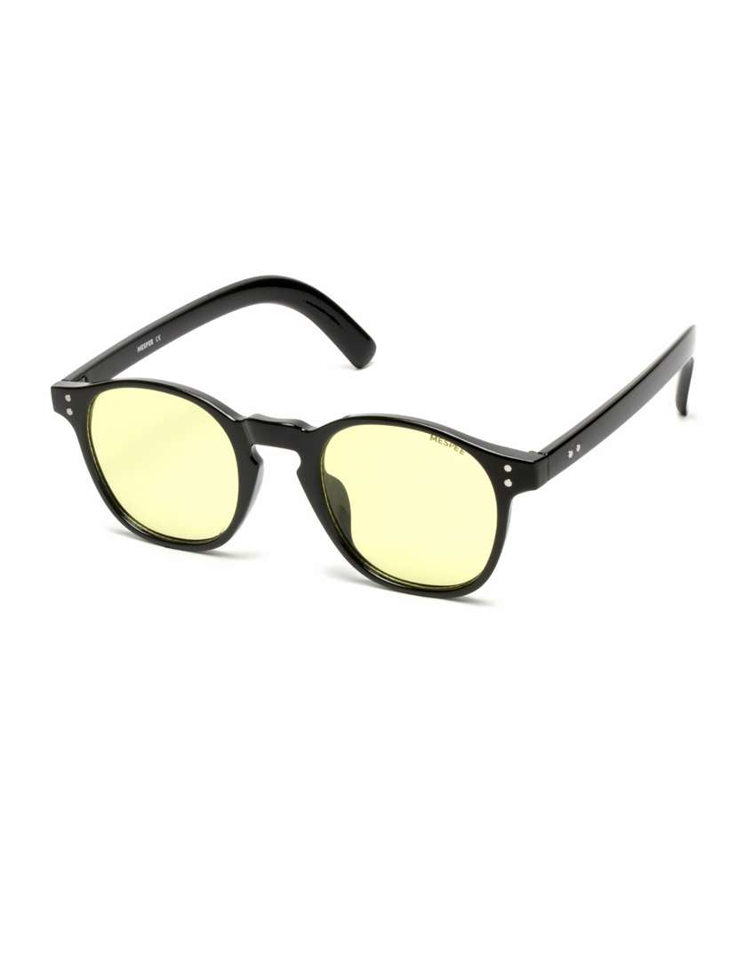 mespee eyewear|black yellow square full plastic|fashion essentials|branded latest & stylish sunglasses|unisex|large|zn3530-c4 - 21511477 -  Standard Image - 1