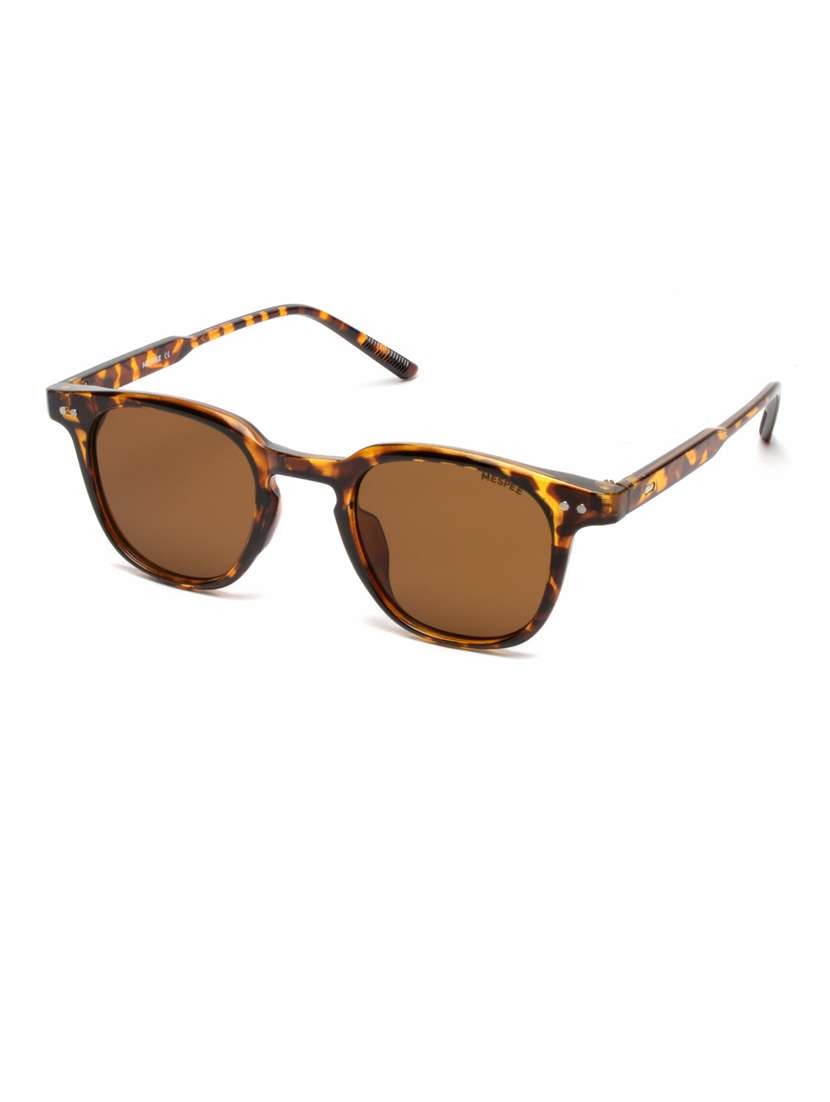 mespee eyewear |tortoise  square full plastic |fashion essentials |branded latest & stylish sunglasses |unisex|large |zn3531-c2 - 21511479 -  Standard Image - 1
