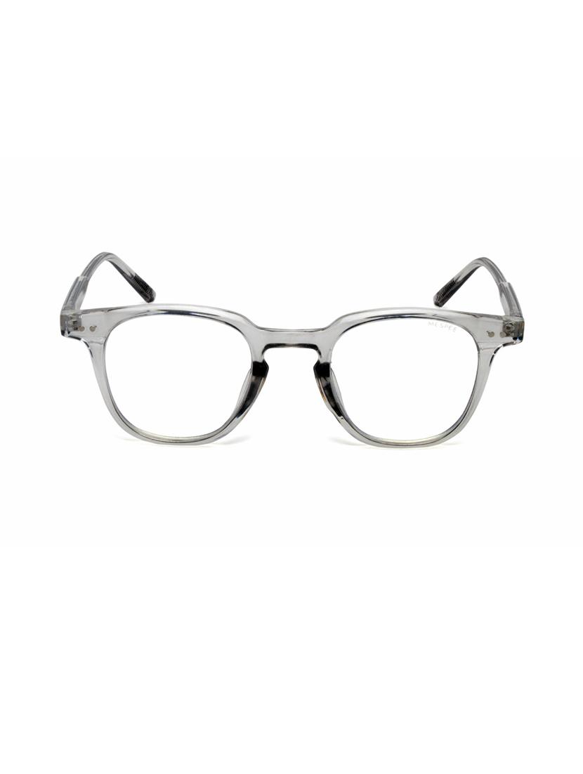mespee eyewear |clear grey  square full plastic |fashion essentials |branded latest & stylish sunglasses |unisex|large|zn3531-c4 - 21511481 -  Zoom Image - 0