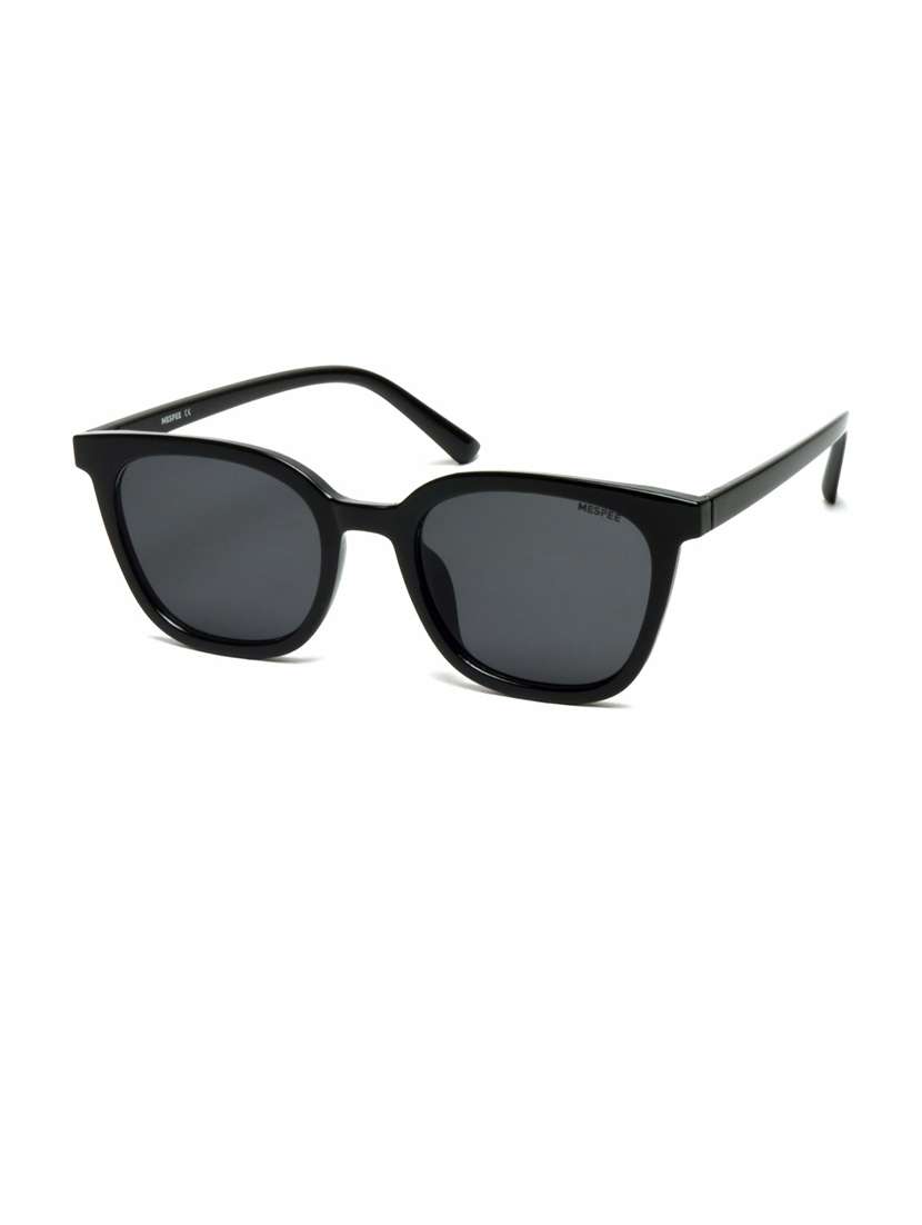 mespee eyewear |black square full plastic |fashion essentials |branded latest & stylish sunglasses |unisex|large |zn3536-c1 - 21511486 -  Standard Image - 1