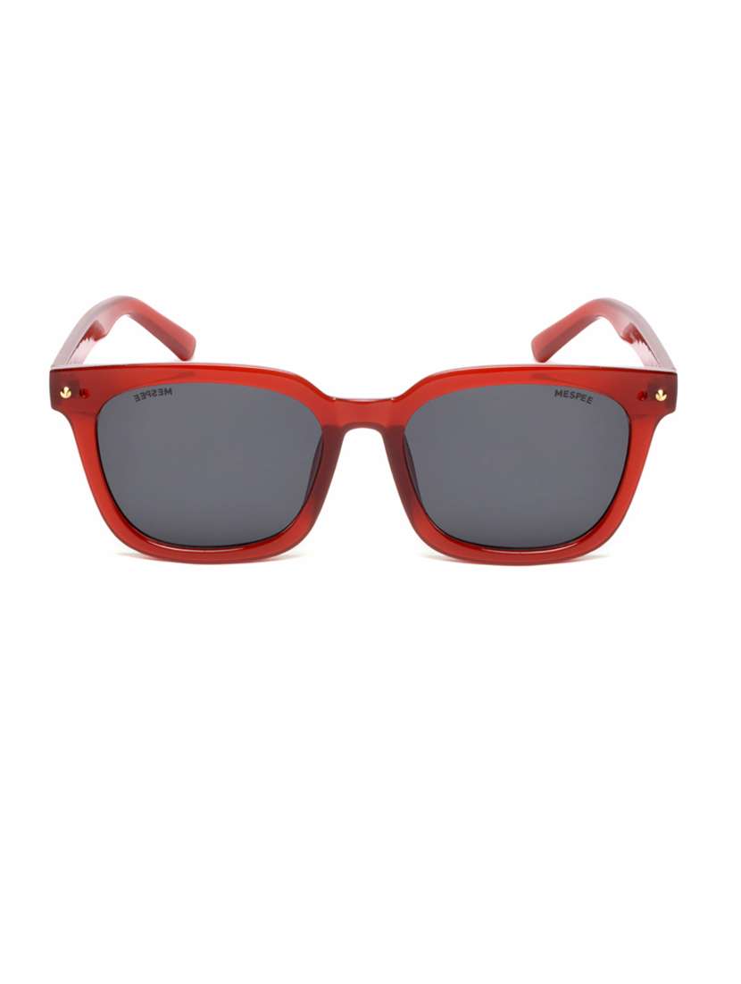 red square full plastic unisex sunglasses - 21511496 -  Zoom Image - 0
