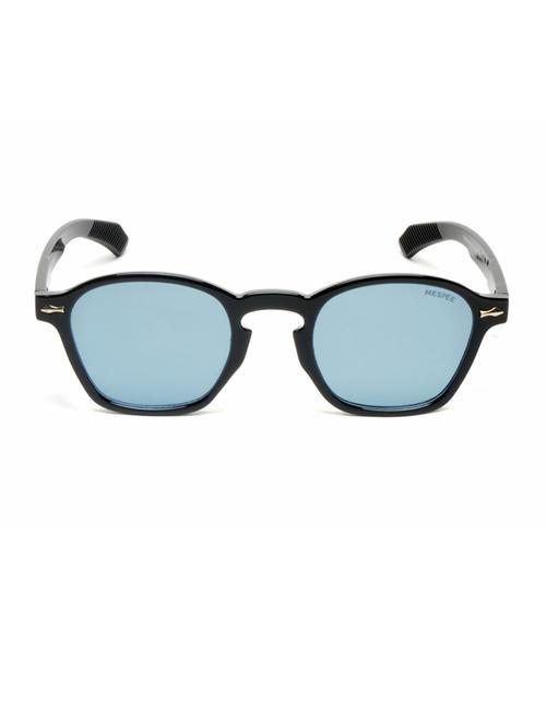black blue wayfarer full plastic unisex sunglasses - 21511517 -  Standard Image - 0