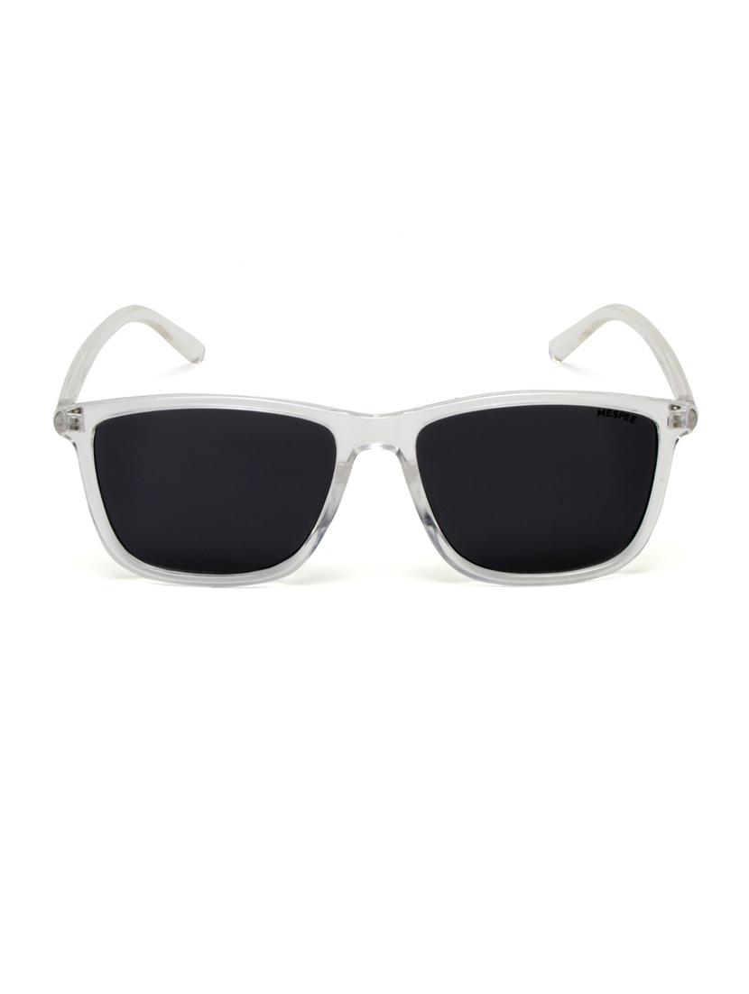 clear square full plastic unisex sunglasses - 21511522 - Zoom Image - 0