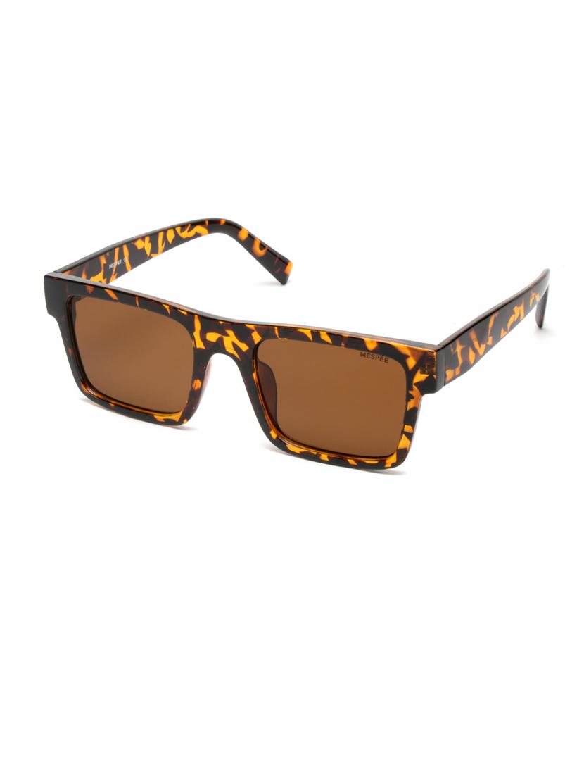 mespee eyewear|tortoise rectangular full plastic|fashion essentials|branded latest & stylish sunglasses|unisex|large|zn3557-c2 - 21511532 - Standard Image - 1