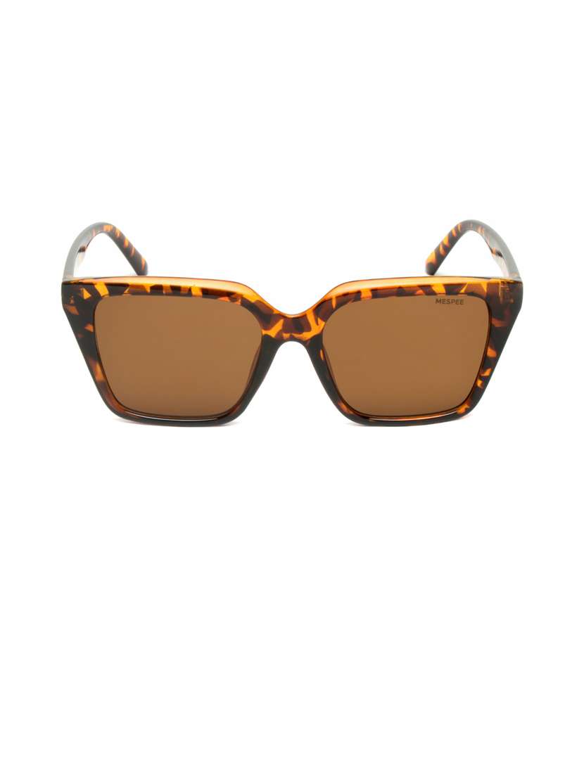 tortoise cat eye full plastic unisex sunglasses - 21511542 - Zoom Image - 0