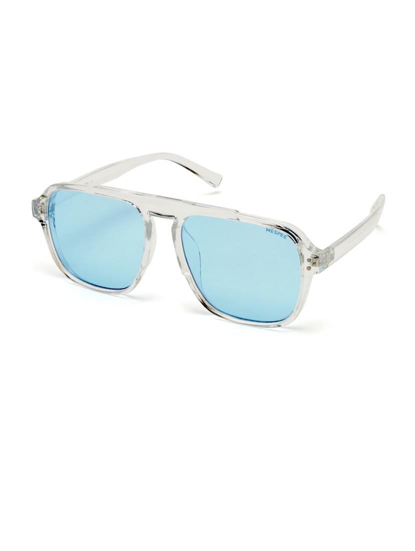 mespee eyewear |clear blue square full plastic |fashion essentials |branded latest & stylish sunglasses |unisex|large |zn3566-c3 - 21511557 - Standard Image - 1