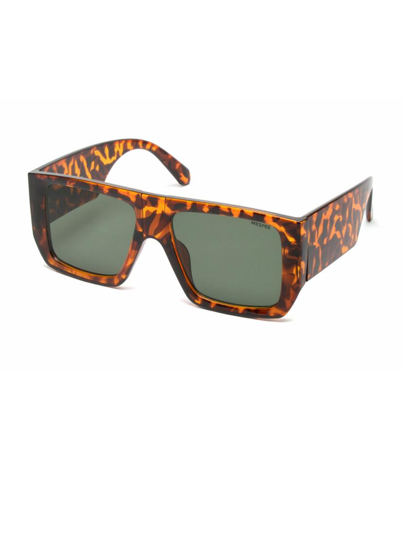 mespee eyewear|tortoise square full plastic|fashion essentials|branded latest & stylish sunglasses|unisex|oversized|zn3583-c2 - 21511585 - Standard Image - 1