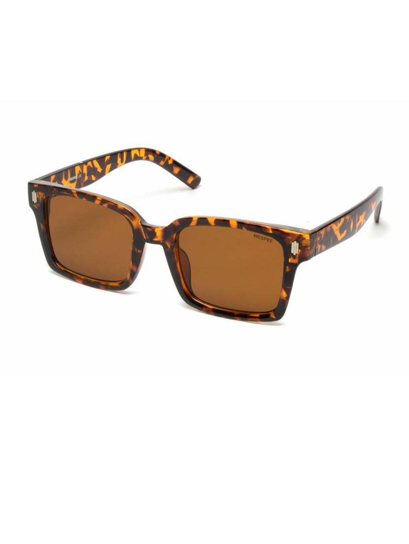 mespee eyewear|tortoise rectangular full plastic|fashion essentials|branded latest & stylish sunglasses|unisex|large|zn3584-c2 - 21511588 - Standard Image - 1