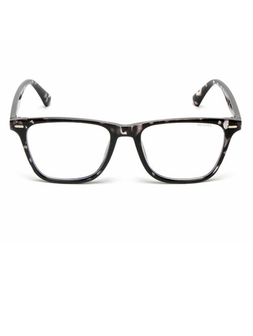 mespee eyewear|clear lens square full plastic|fashion essentials|branded latest & stylish sunglasses|unisex|medium|zn3614-c7 - 21511626 - Standard Image - 0