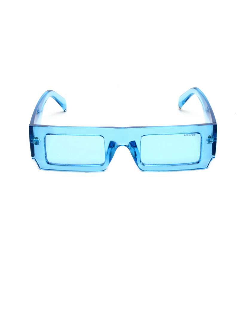 mespee eyewear |blue rectangular full plastic |fashion essentials |branded latest & stylish sunglasses |unisex|large |zn3629-c5 - 21511640 -  Zoom Image - 0