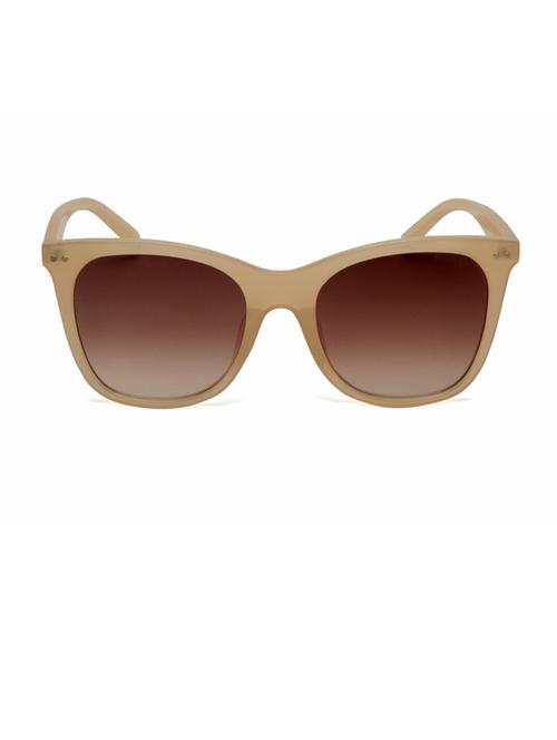 pink square full plastic unisex sunglasses - 21511644 -  Standard Image - 0