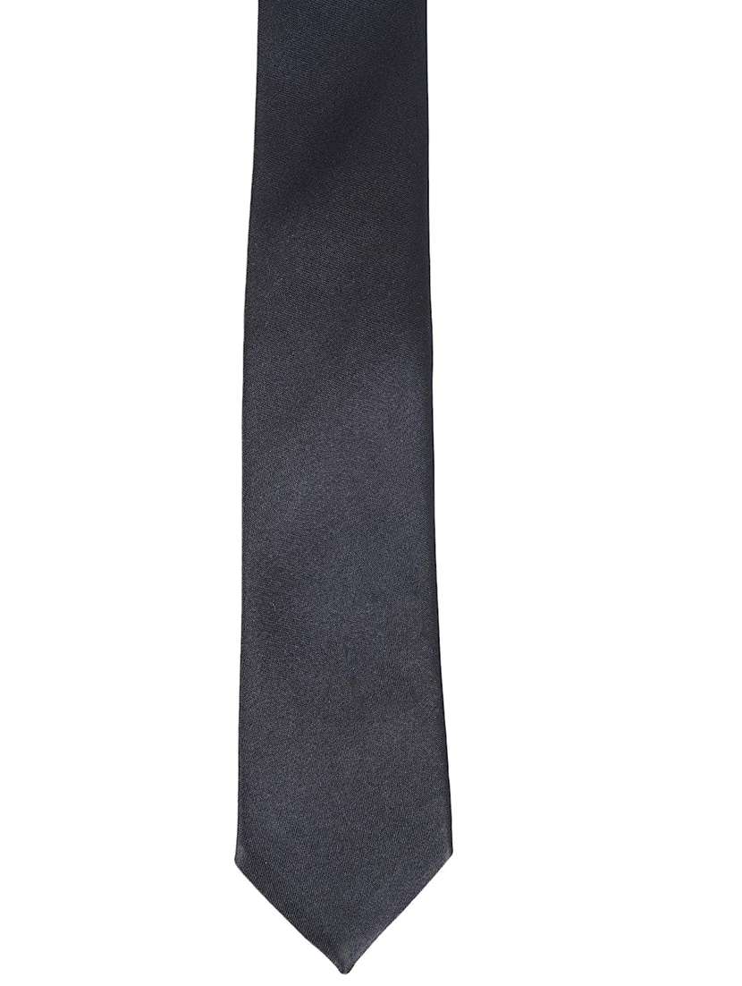 men black plain tie - 21511724 - Standard Image - 1