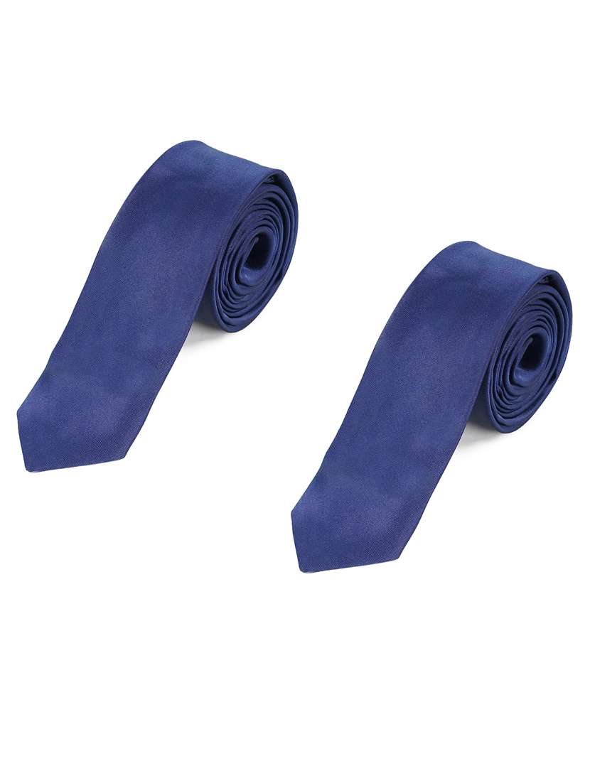 men pack of 2 plain ties - 21511751 - Standard Image - 1