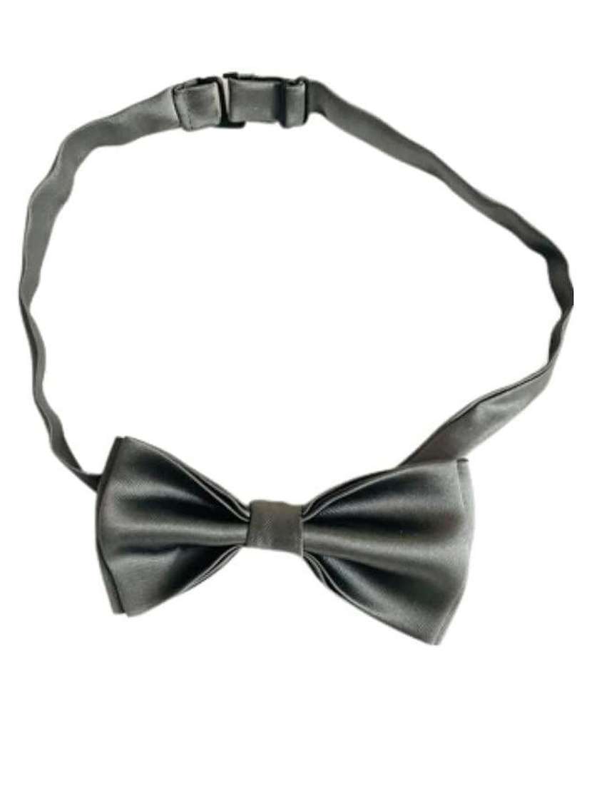 men grey cotton blend bow - 21511807 - Standard Image - 1