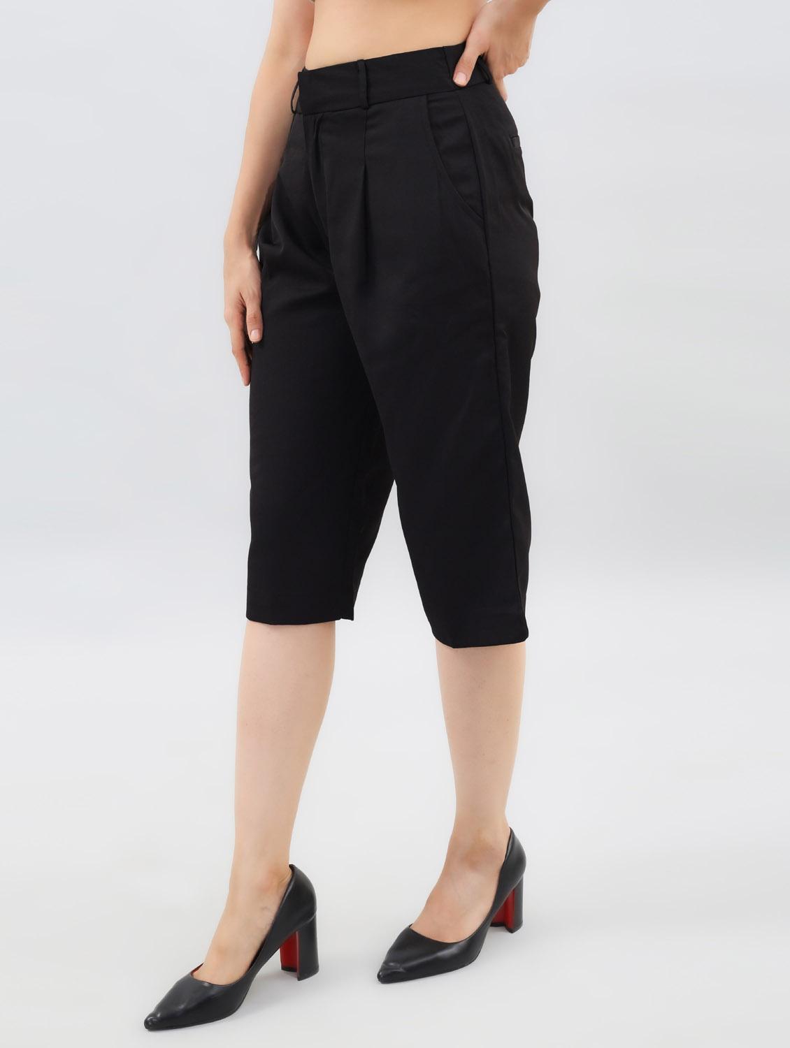 women black solids regular short - 21511873 -  Standard Image - 1