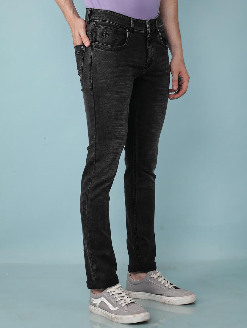 men black plain jeans - 21511941 - Standard Image - 1