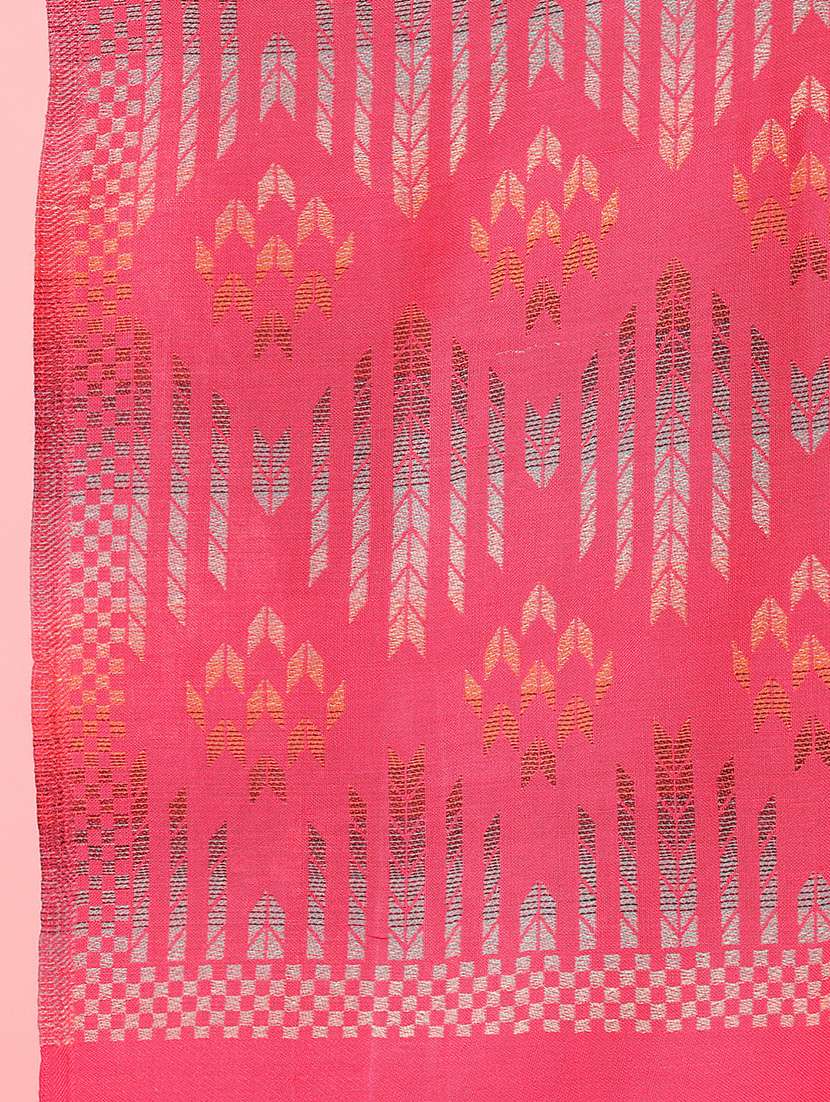 women pink printed stole - 21513434 -  Standard Image - 4