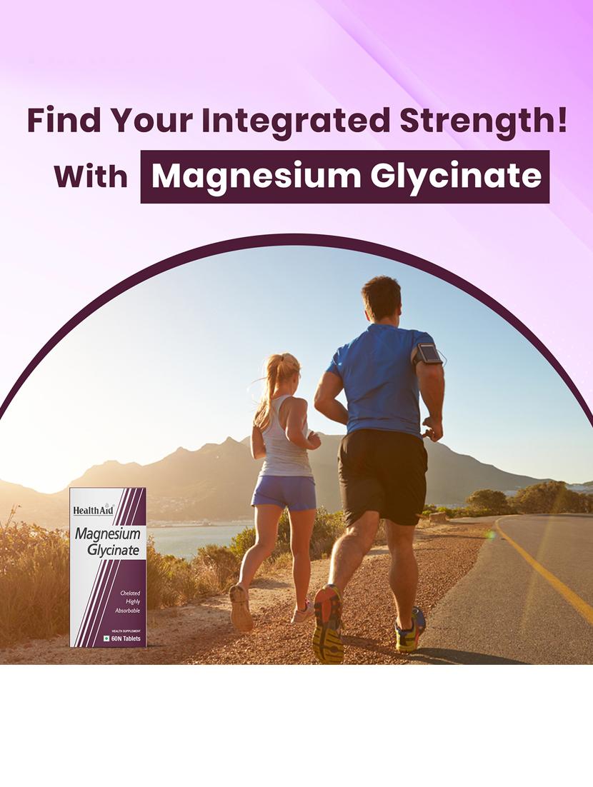 healthaid magnesium glycinate unflavoured 60 tablet(s) - 21513754 - Standard Image - 4