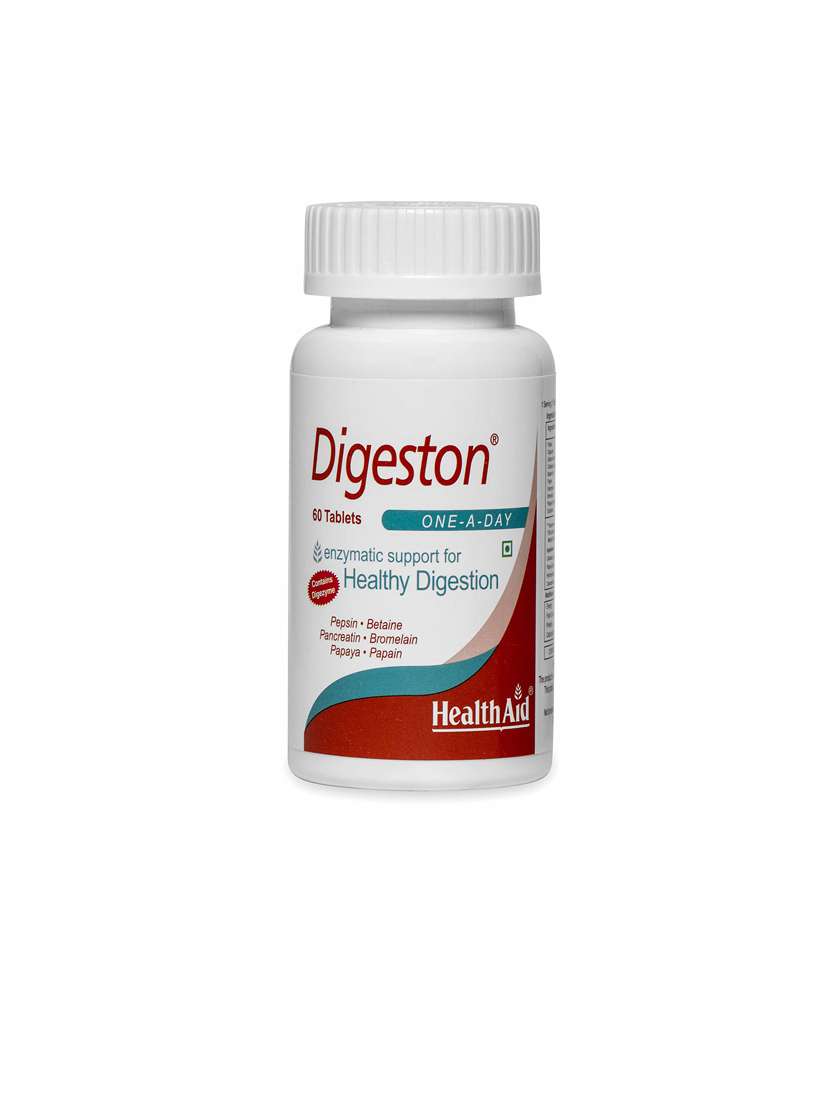 healthaid digeston (papaya & digestive enzymes) -60 tablets - 21513807 -  Standard Image - 1