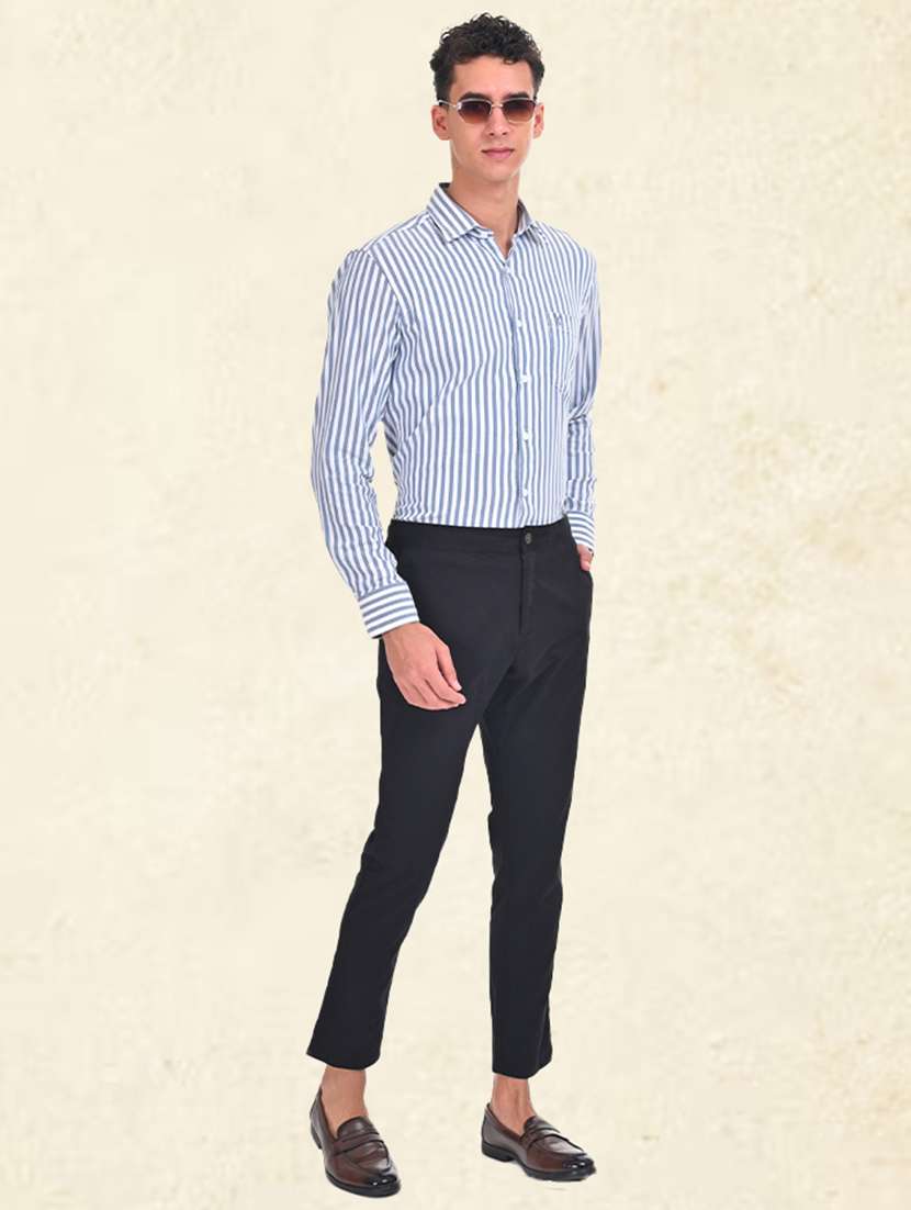 men white cotton casual shirt - 21513816 -  Standard Image - 4