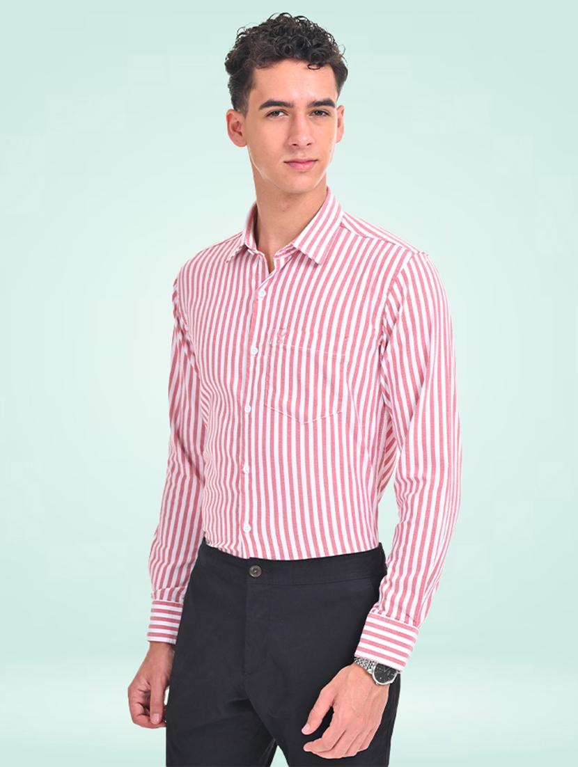 men white cotton casual shirt - 21513818 - Standard Image - 1