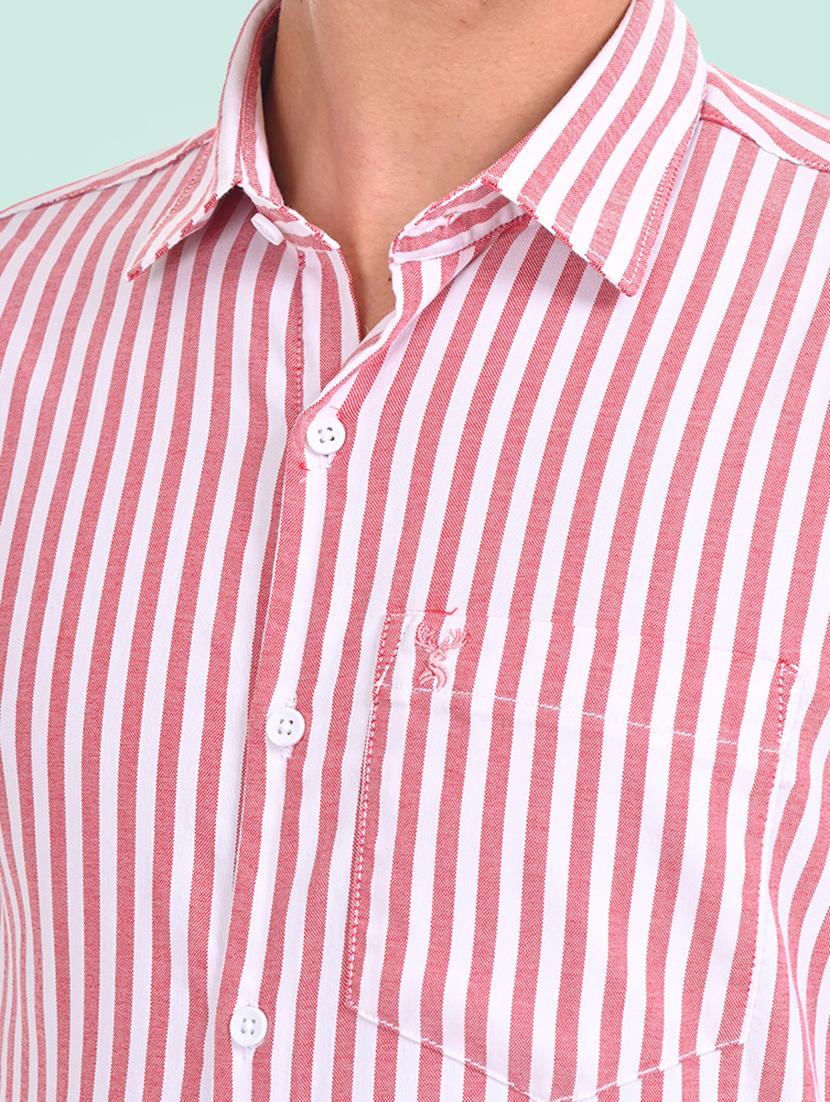 men white cotton casual shirt - 21513818 - Standard Image - 4