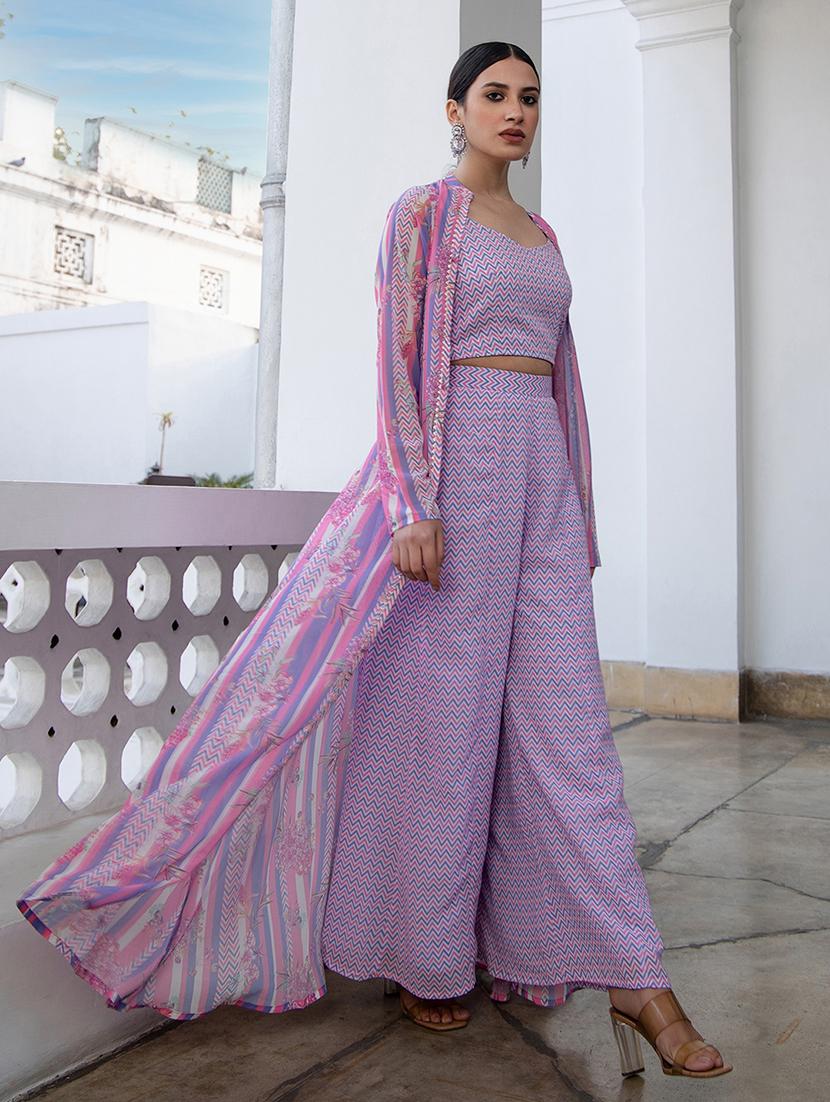 women multi color printed fusion set - 21514149 -  Standard Image - 1