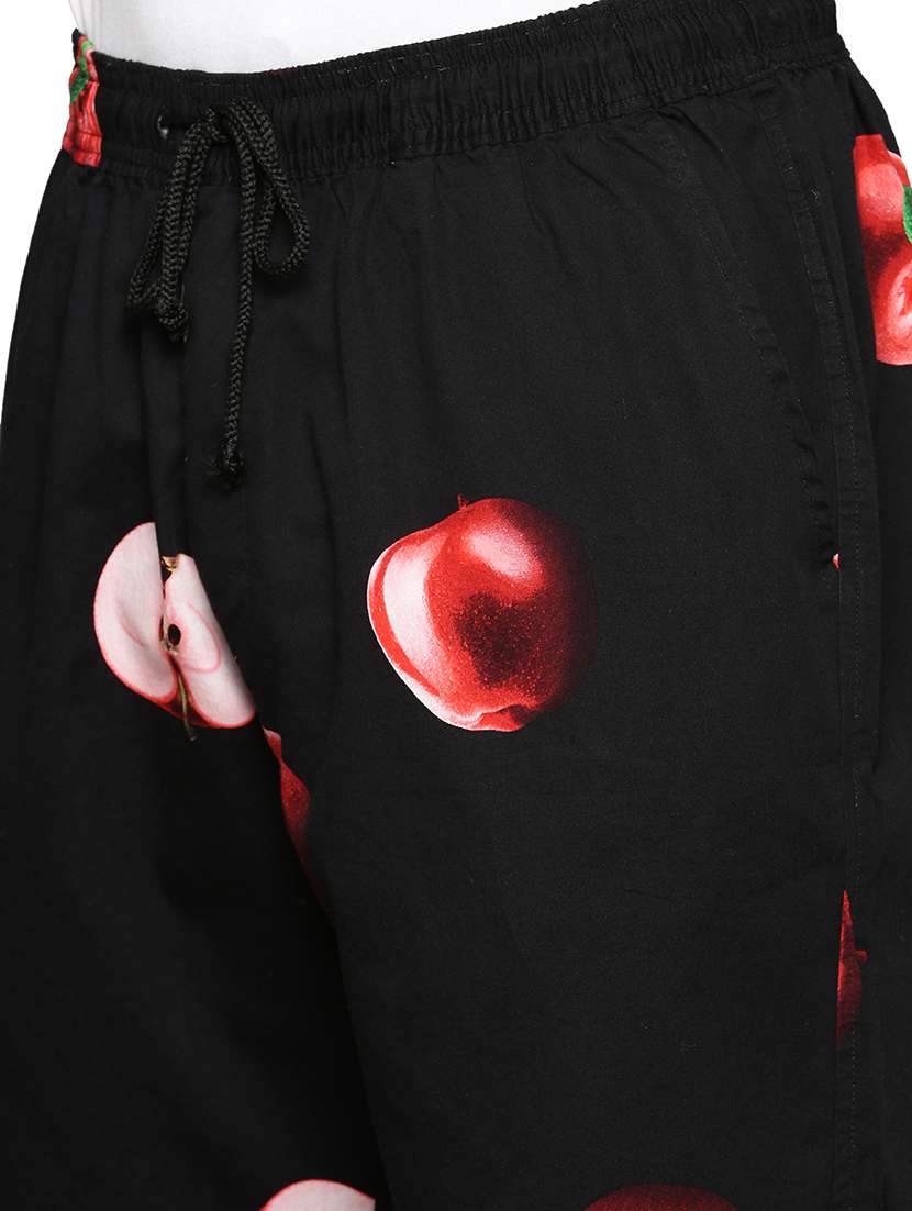 men black printed co-ord set - 21514397 -  Standard Image - 6