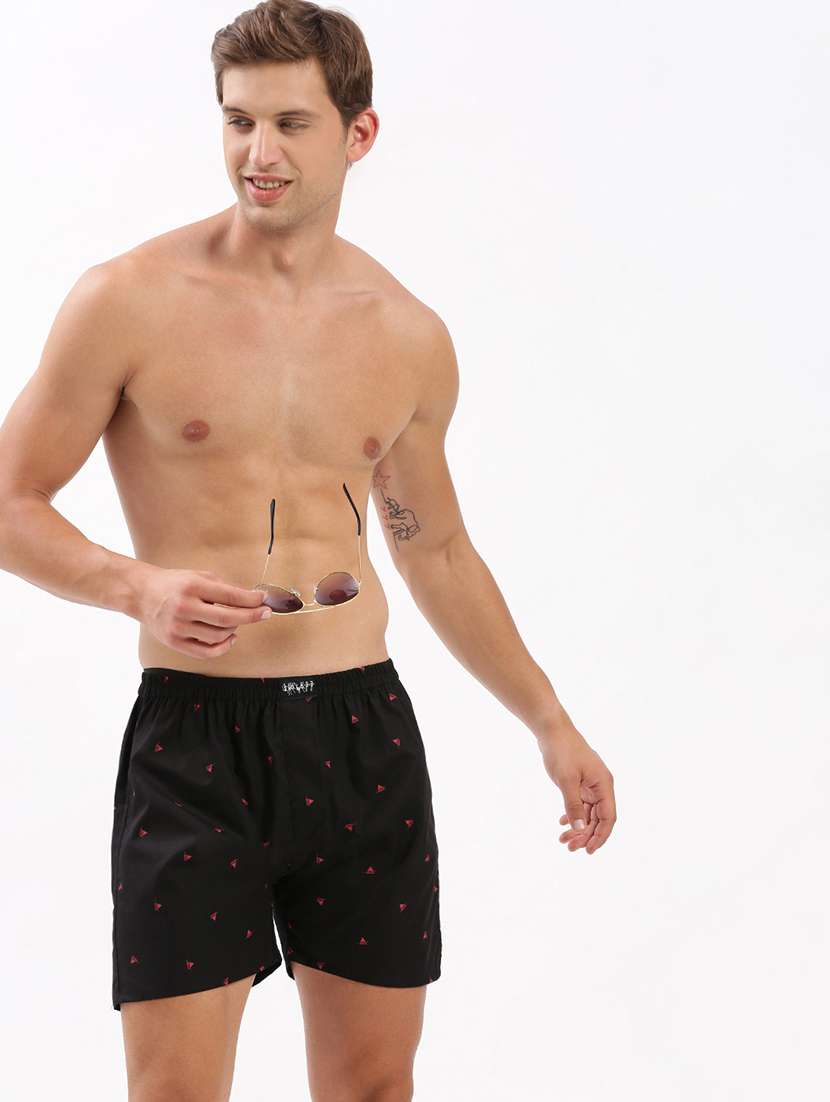 men mid-rise printed boxer - 21514409 -  Standard Image - 4