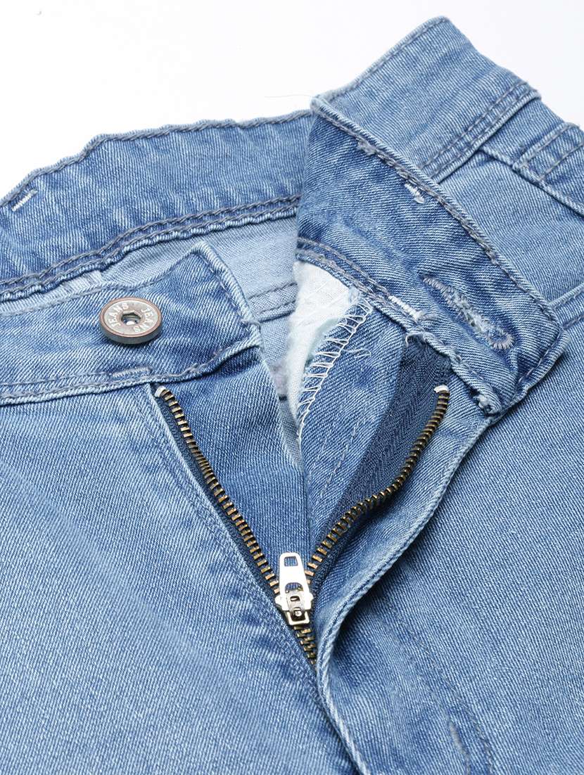 women light blue straight fit jeans - 21514469 -  Standard Image - 6
