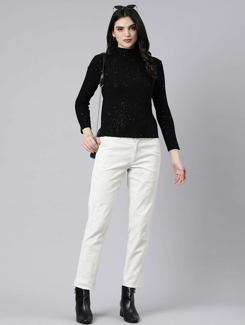 women black self-designed regular top - 21514494 -  Standard Image - 4