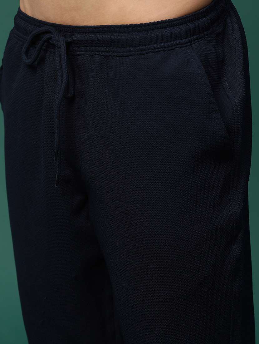 men blue solid co-ord set - 21514643 -  Standard Image - 6