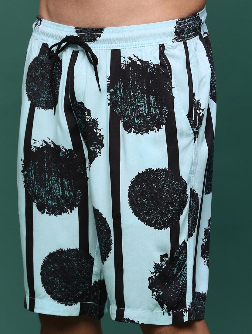 men blue printed co-ord sets - 21514655 - Standard Image - 6