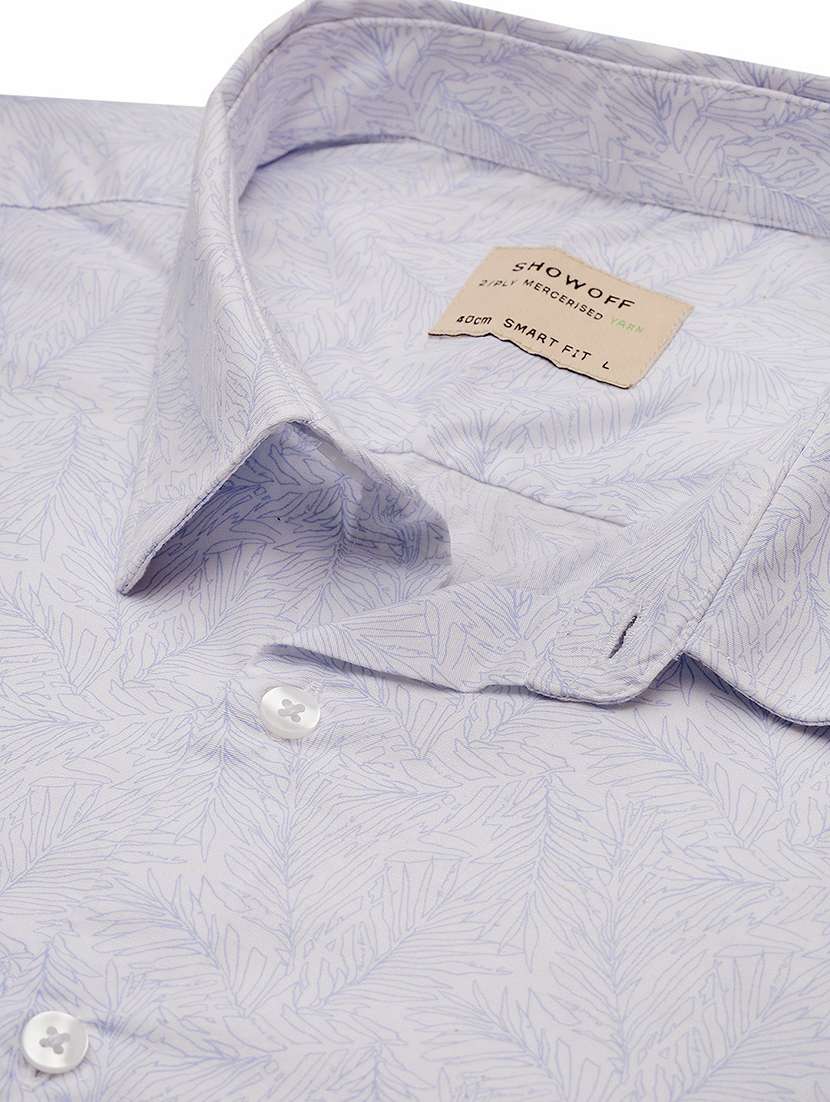 men collared printed casual shirt - 21514822 -  Standard Image - 6