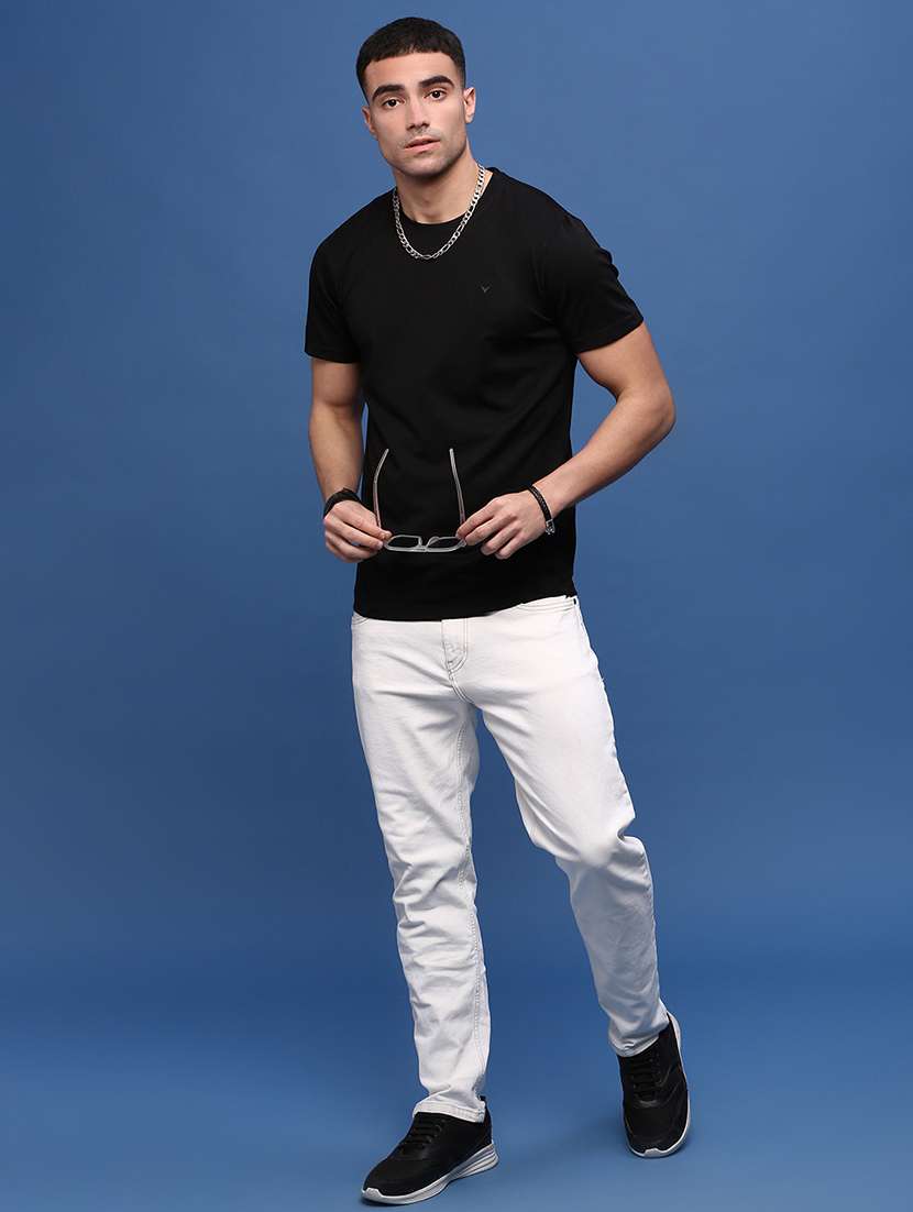 men short sleeve plain t-shirt - 21514835 -  Standard Image - 4