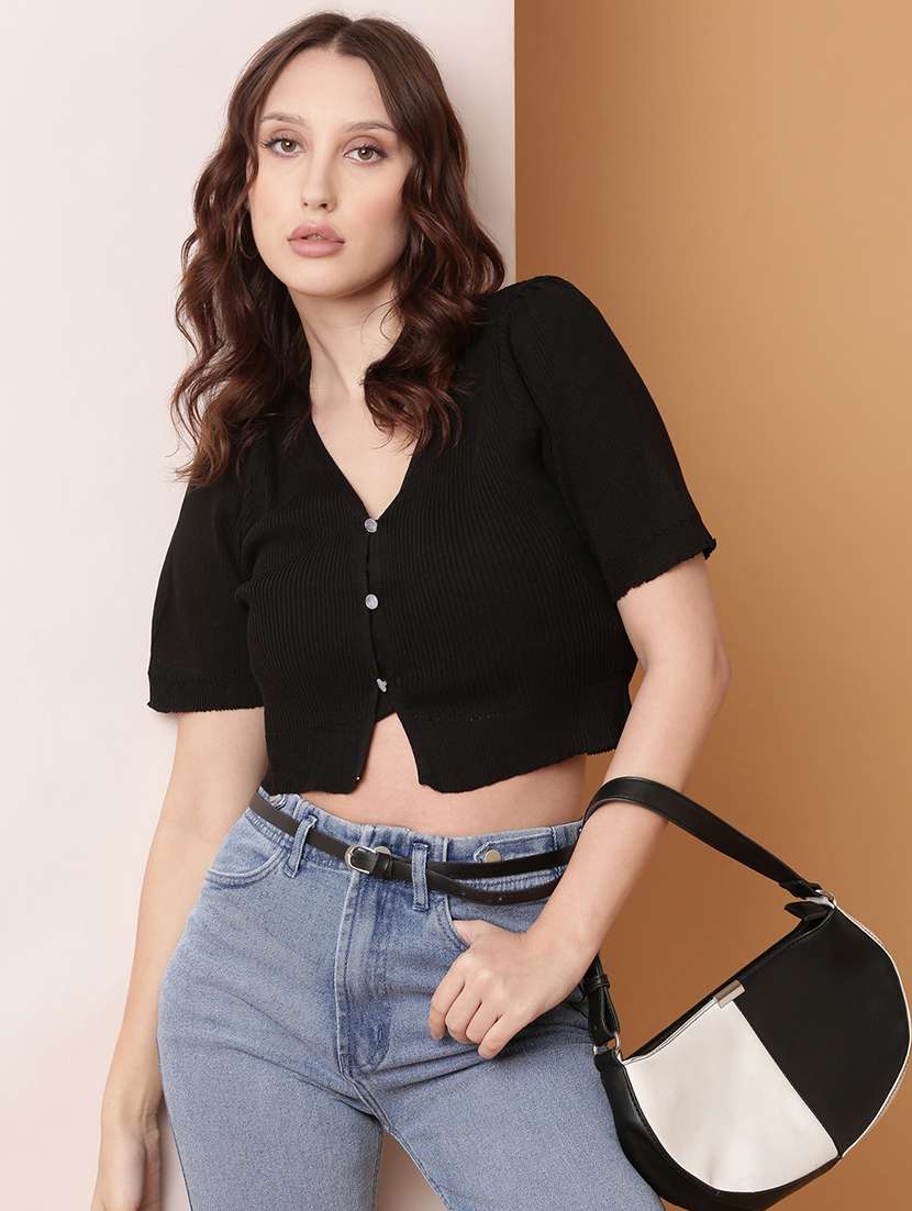 women black acrylic regular shrug - 21514948 -  Standard Image - 1
