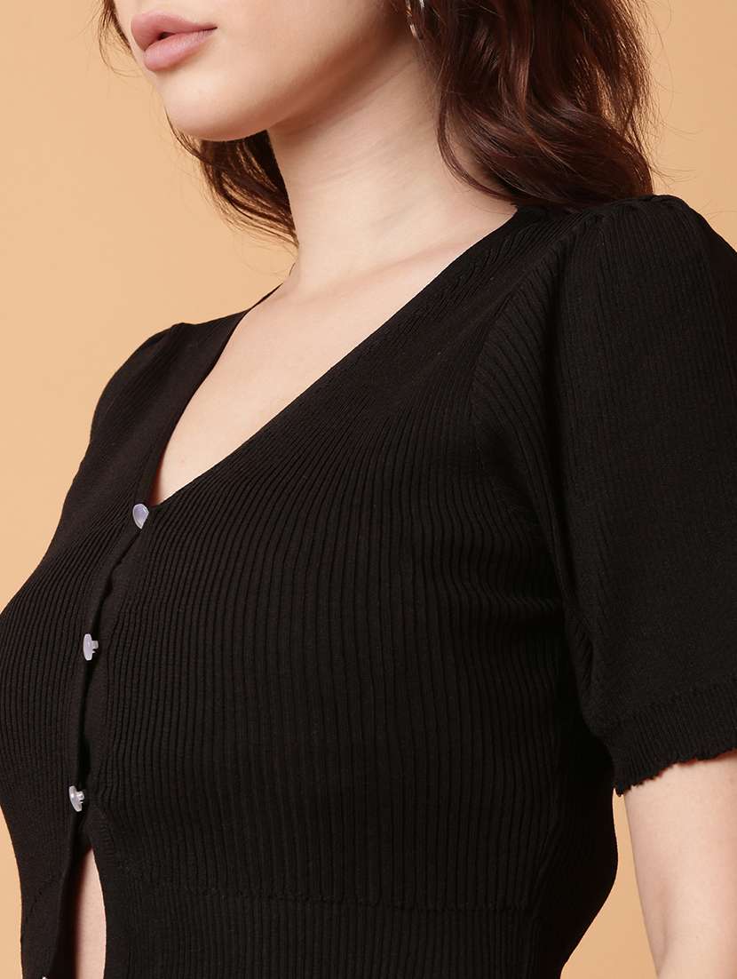 women black acrylic regular shrug - 21514948 -  Standard Image - 6