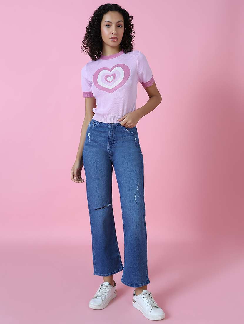 women short sleeve self-designed regular top - 21514992 -  Standard Image - 4