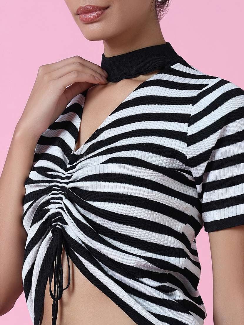 women black self-designed regular top - 21515003 -  Standard Image - 6