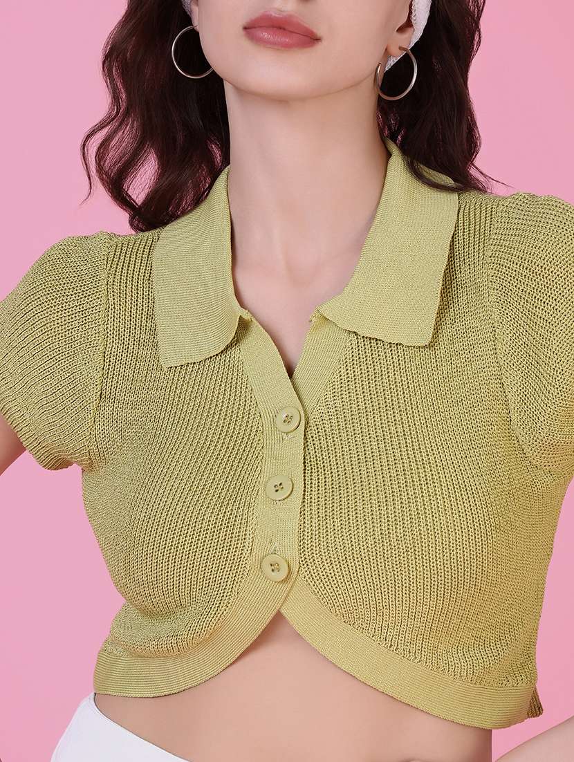 women short sleeve self-designed shirt top - 21515086 -  Standard Image - 6