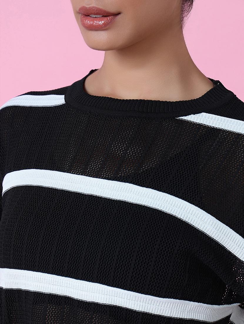 women black self-designed regular top - 21515095 - Standard Image - 6