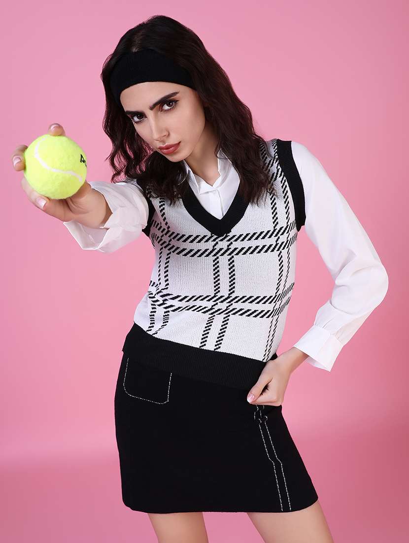 women self design long sleeve shirt top - 21515154 -  Standard Image - 1