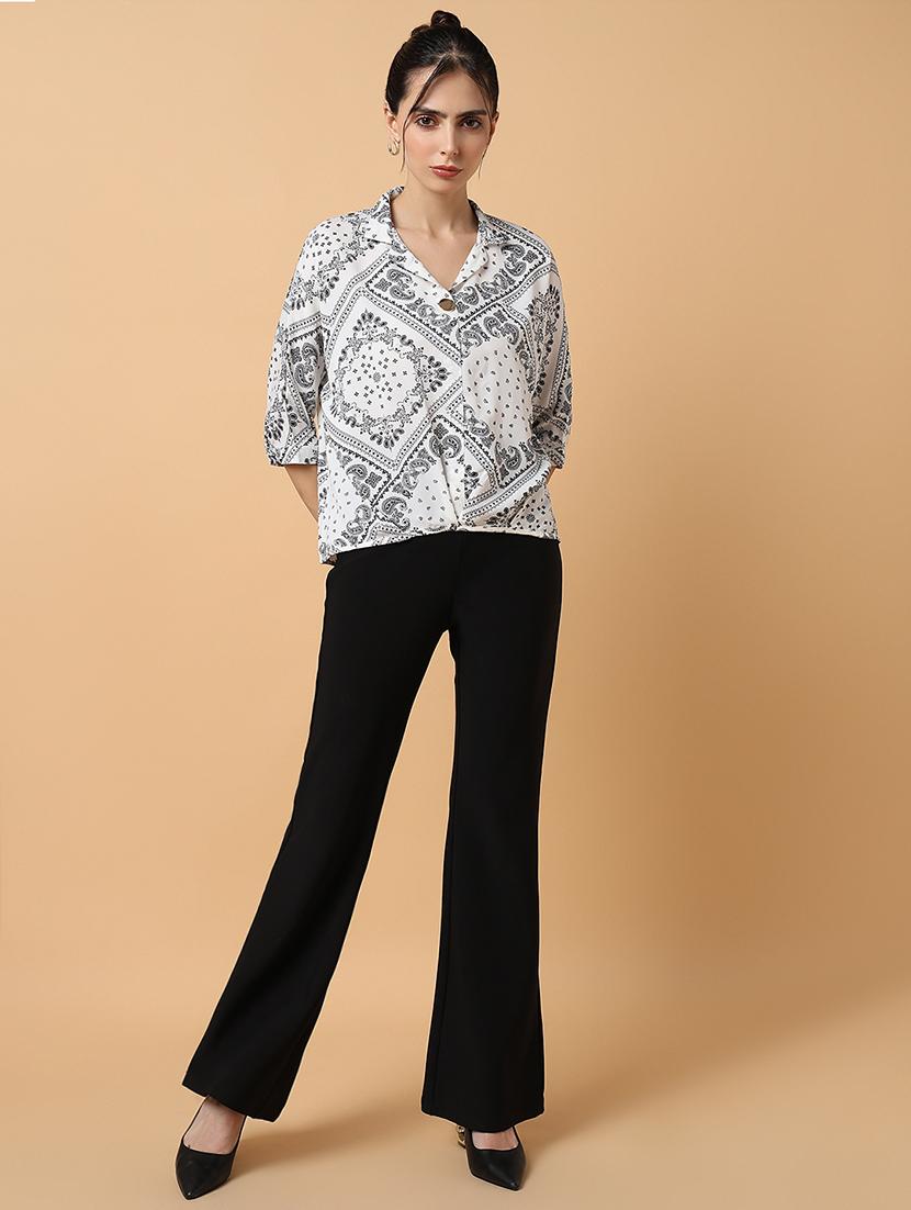 women white graphic printed regular top - 21515219 - Standard Image - 4