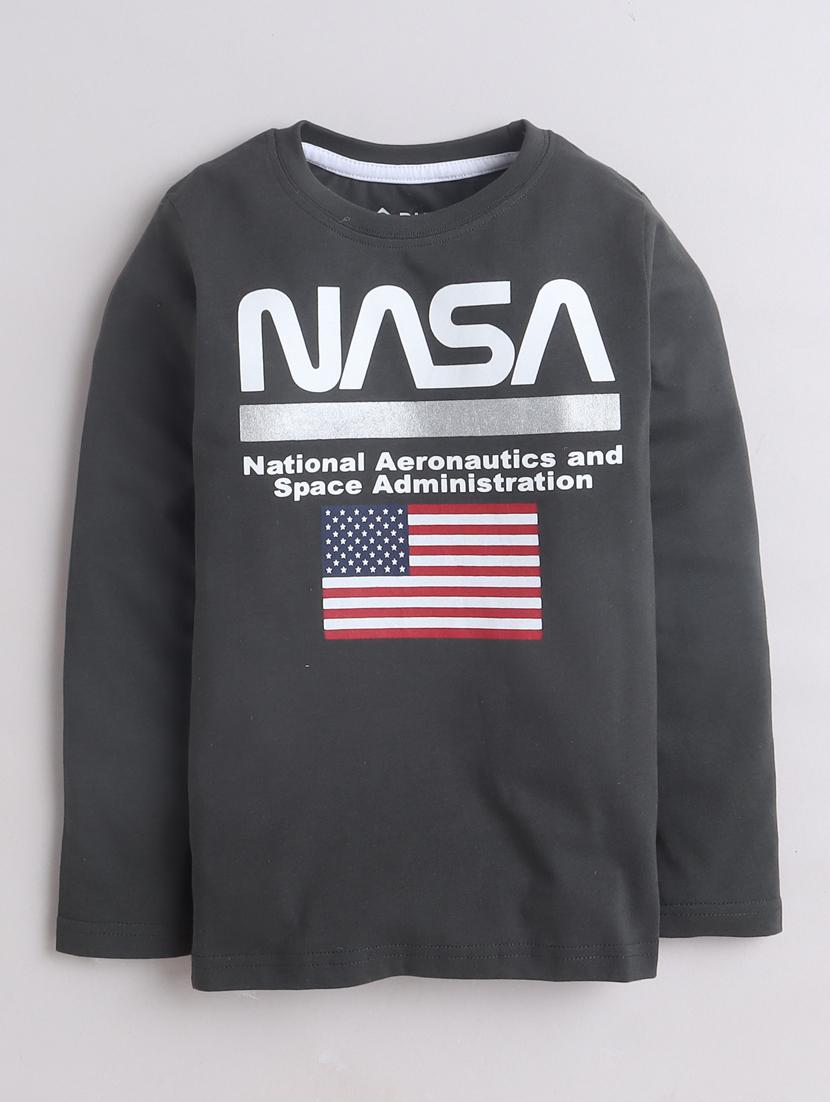 boy printed long sleeves t-shirt - 21517731 - Standard Image - 1