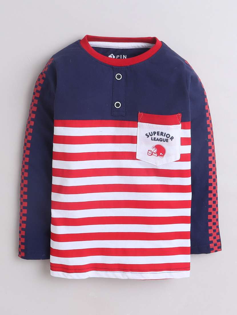 boy printed long sleeves t-shirt - 21517740 -  Standard Image - 1